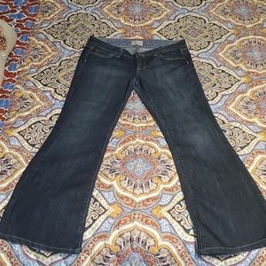 Paige Laurel Canyon low rise boot cut jeans